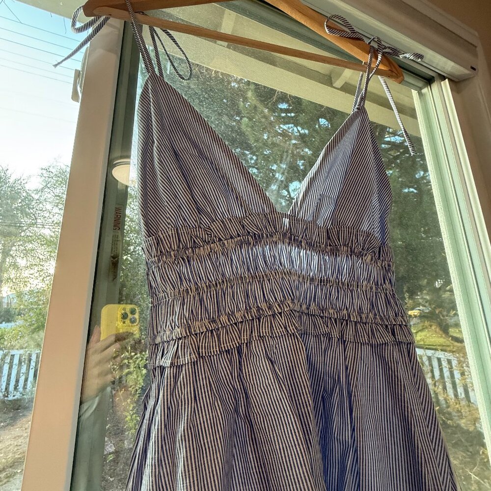 Zara Seersucker Summer Dress